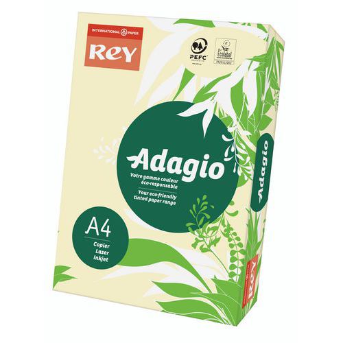 Adagio 500-sheet ream - Coloured - 80 gsm