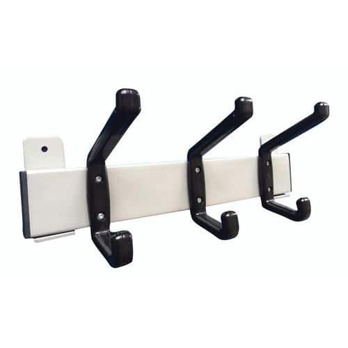Wall Mounted Coat Rail With 3-10 Hooks