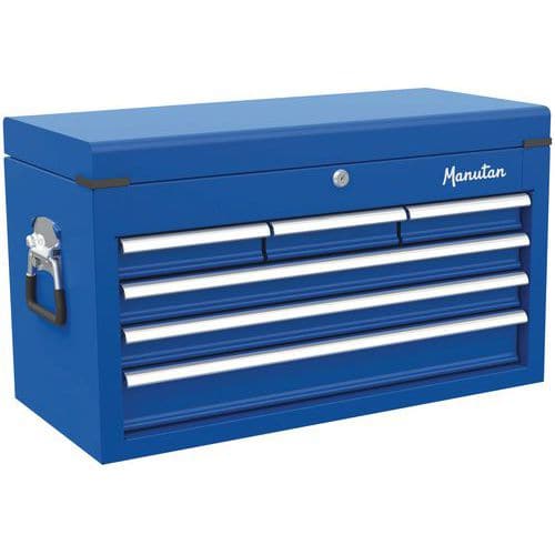 Metal Tool Chest - 6 Storage Drawers - Workshop Chests - Manutan Expert