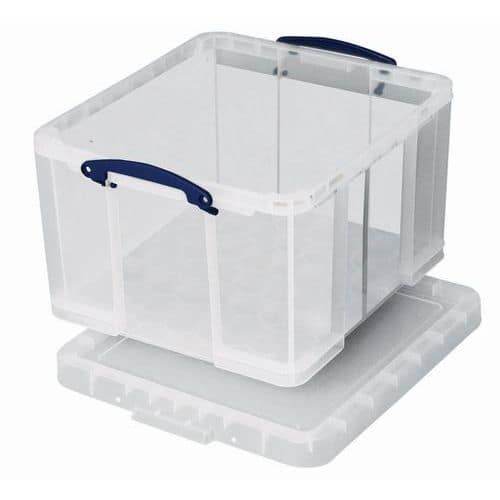 Storage container - Length 520 mm - 42 l - Translucent model