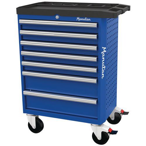 Seven-drawer trolley kit comprising 111 tools - Manutan Expert