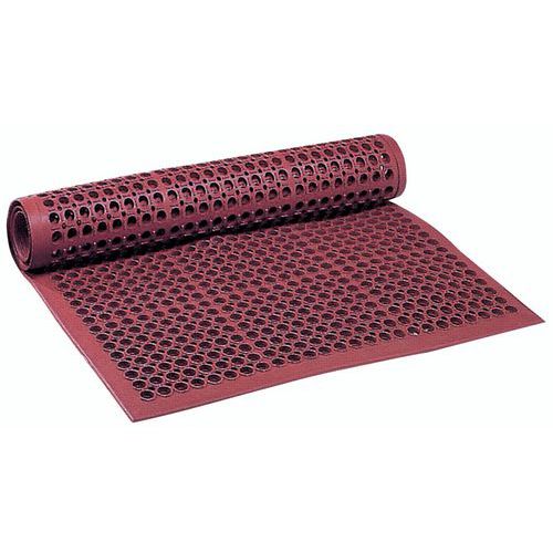 Non-slip rubber mat - Sanitop 562 red - NoTrax