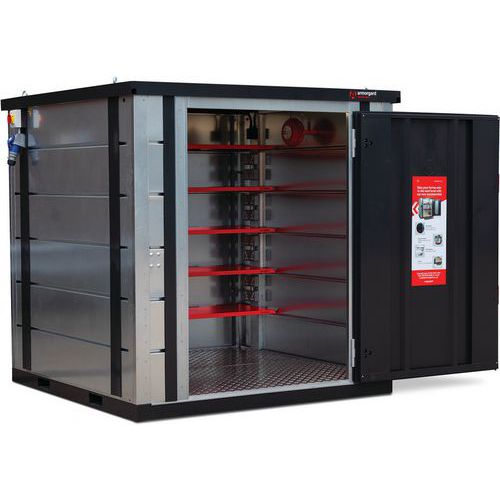 Large Onsite Lithium-Ion Battery Charging Unit - Armorgard PowerStor