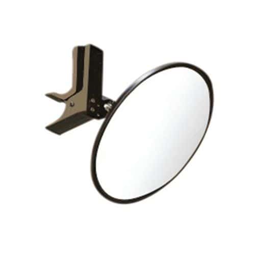 Mobile security mirror with clip