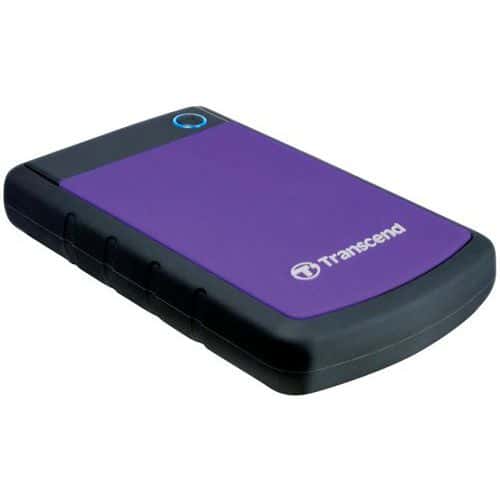 Transcend StoreJet external hard drive - 2.5 format - 1 TB & 2 TB