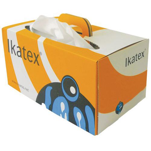 Ikatex Non-Woven Cloths - Dispensing Box - 200 sheets