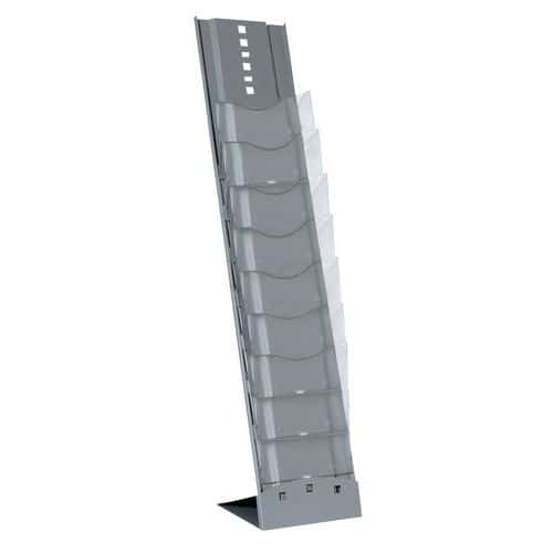 Folding brochure holder - 7 compartments - Paperflow