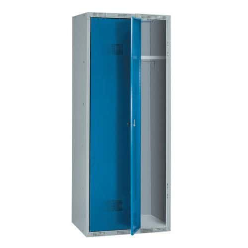 2-column maintenance cabinet with hanging rail - On base - Acial