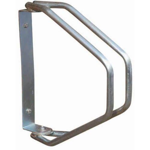 Wall-mounted individual cycle rack - 3 places
