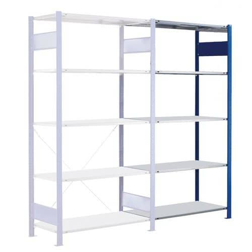 Lightweight Easy-Fix shelving - Epoxy finish - Schulte