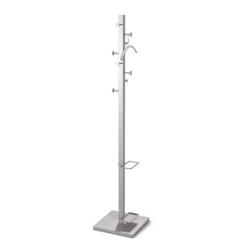 Coat stand with 8 coat hooks and an umbrella stand