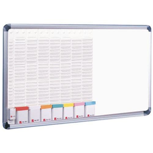 Two-in-one planner and whiteboard