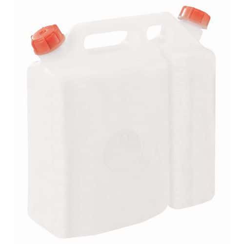 Double jerrycan - 1.5 and 3.5 l - 5 l in total