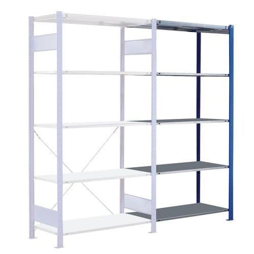 Lightweight Easy-Fix shelving - Epoxy finish - Schulte