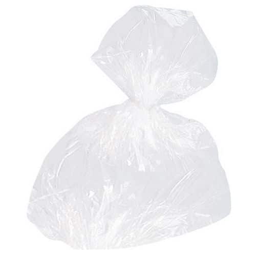 Flat-bottom polyethylene bag