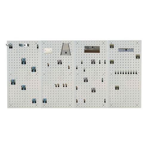 Perfo Light panel and hooks - kit F