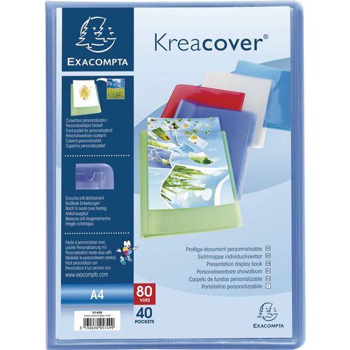 Kreacover A4 semi-rigid display book