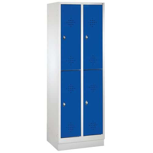 S2000 Series Classic two-level locker with base