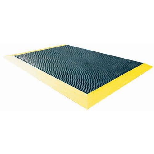 Vynagrip anti-fatigue non-slip flexible drainage matting with border - Mat - Plastex