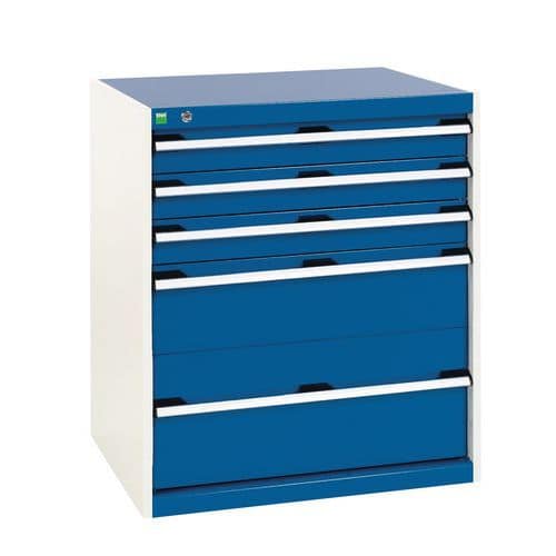 Bott SL-86 workshop cabinet with drawers - Height 90 cm