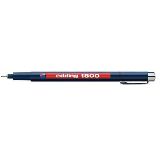 Edding 1800 felt tip pen with cap