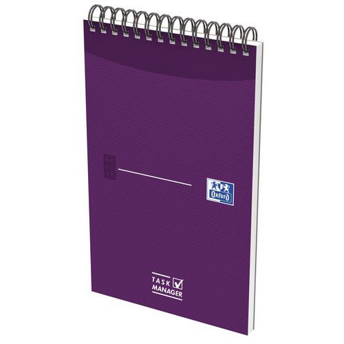 Oxford Task Manager notepad 125x200 140 pages, 90 g, lined