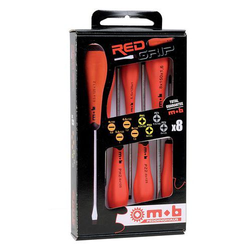 Set of 8 screwdrivers