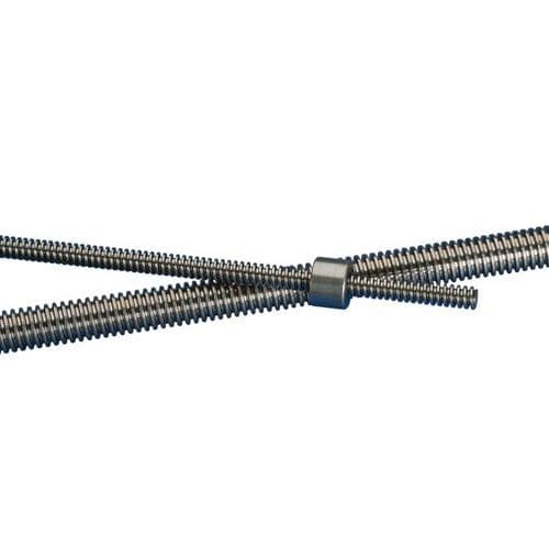 Stainless steel 304 rod with straight trapezoid thread