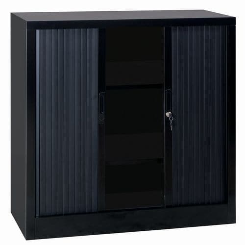 Low tambour cabinet kit - Width 100 cm - Manutan Expert