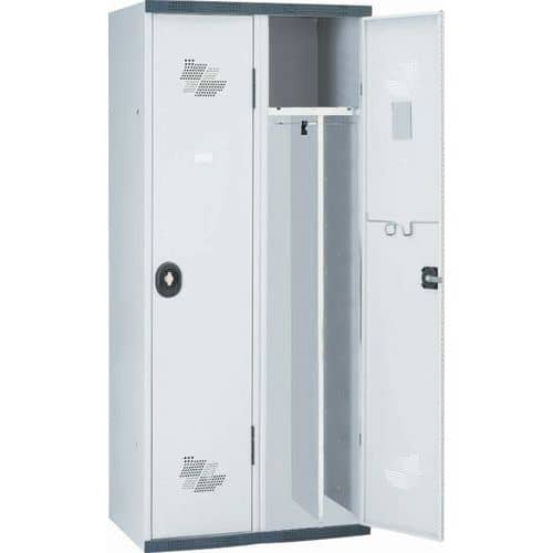 Seamline Optimum® 2-column locker - Column width: 400 mm - On base - Acial