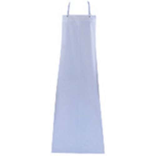 White PVC apron