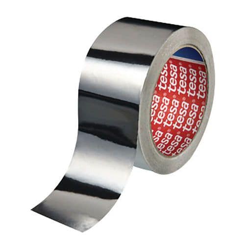 Aluminium adhesive tape with liner - 50565 - 50 m x 50 mm - tesa
