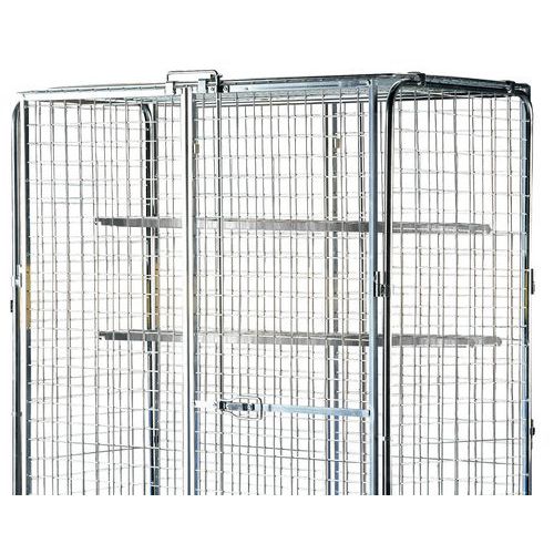 Safety container gridded semi-tray - load capacity 720 kg