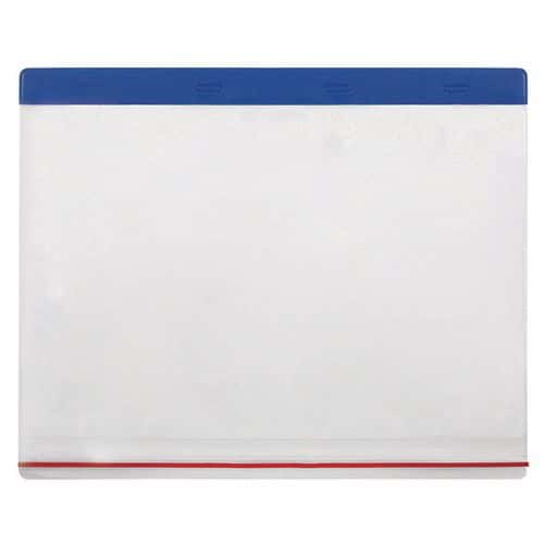 Sealed document pocket - Adhesive - A4 landscape