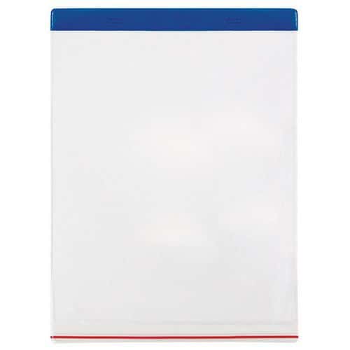 Magnetic sealed pocket for documents, A4 vertical