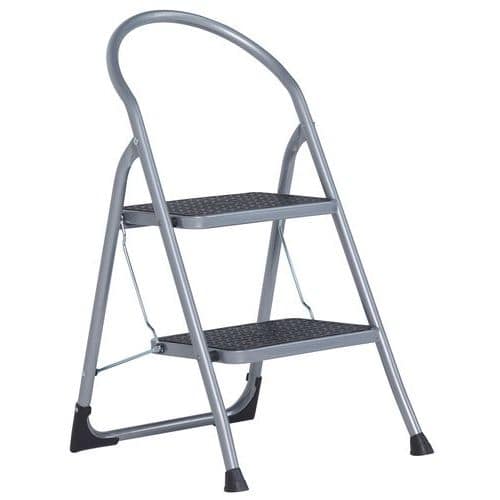 Cromato Silver stepstool