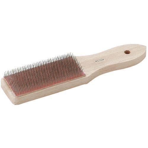 File cleaning brush