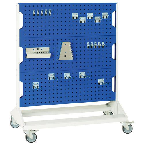 Bott 1250mm High Mobile Perfo Panel Racks