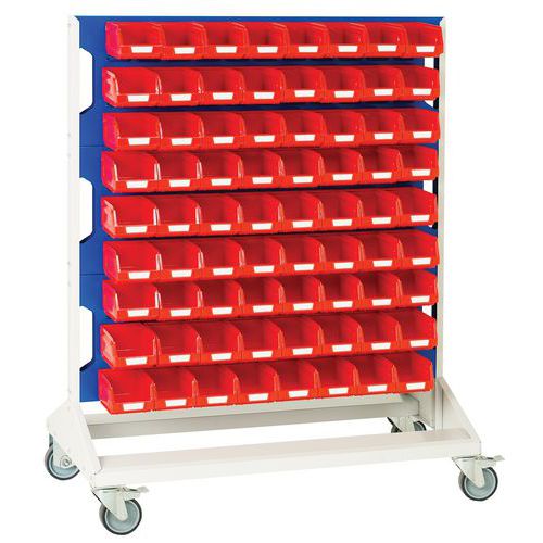 Bott 1250mm High Mobile Louvre Panel Racks