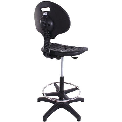 Laboratory Chair/Workshop Stool - Ergonomic - Manutan Expert - Comfort