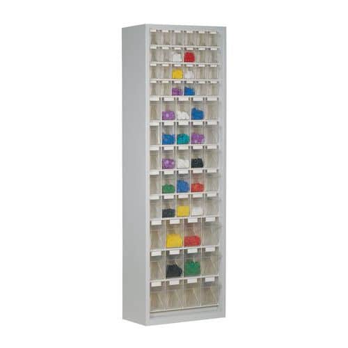 Stala STH storage cabinet - Width 670 mm - 61 containers