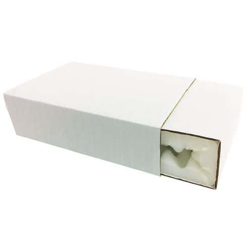 Shipping sheath case - Foam inner - White