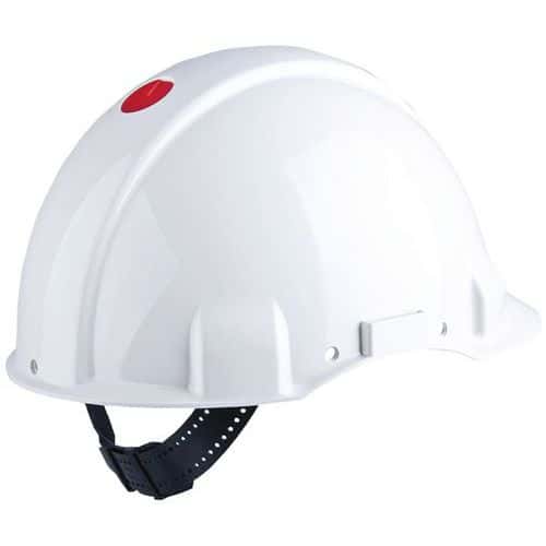 Hard hat with Uvicator sensor