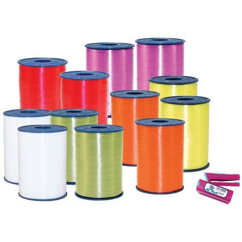 Assortment of gift wrap ribbon + 1 free ribbon cutter!