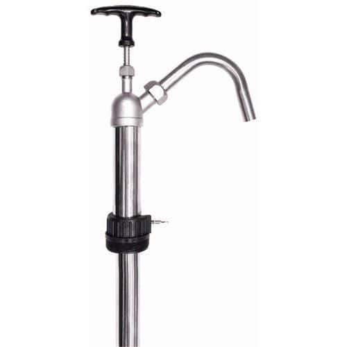 Hand Lever Pump For Non-Corrosive Liquids & Oils - 60-220L Drums - Manutan Expert