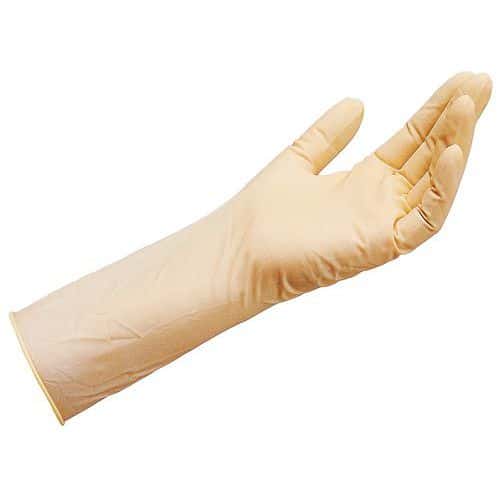 Solo 998 soft latex gloves with long cuff