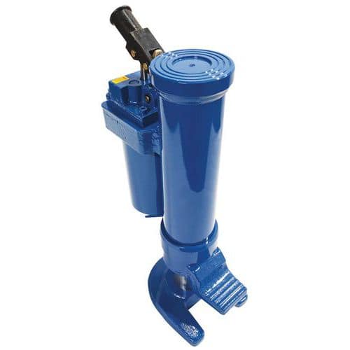 Hydraulic Bottle Jack - 5 to 25 Tonnes - Swivelling Toe & Castors - Manutan Expert