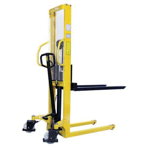 Hand Pallet Stacker - Manual Forklift - 500kg Capacity - Manutan UK