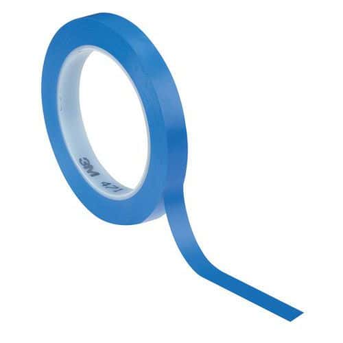 Vinyl adhesive tape 471 blue - 33 m - 3M