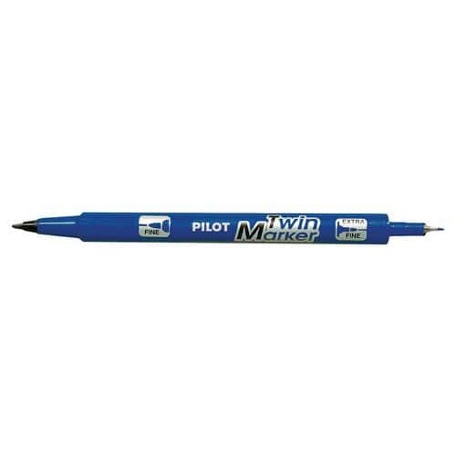 Twin Marker permanent marker - 2 extra-fine/fine tips